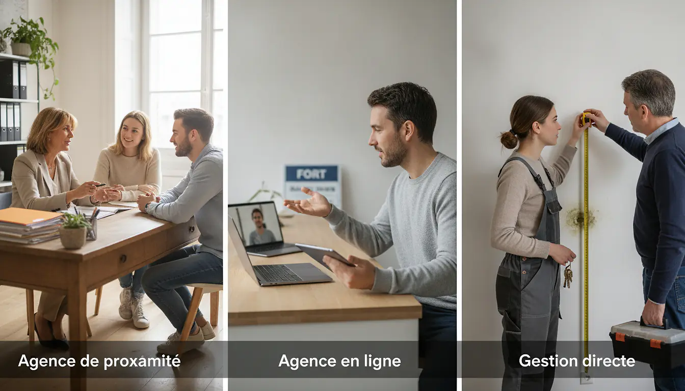 Agence de proximité, agence en ligne ou gestion directe